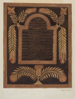 Birth Record, c. 1939. Creator: Albert J. Levone.