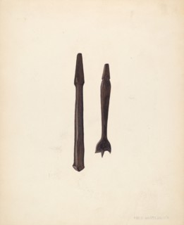 Bit and Countersink, c. 1940. Creator: Fred Hassebrock.