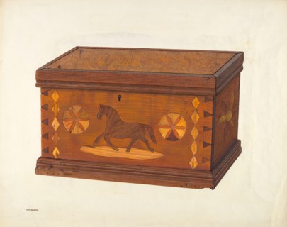 Strong Box, c. 1940. Creator: Chris Makrenos.