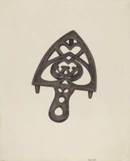 Trivet, c. 1941. Creator: LeRoy Griffith.