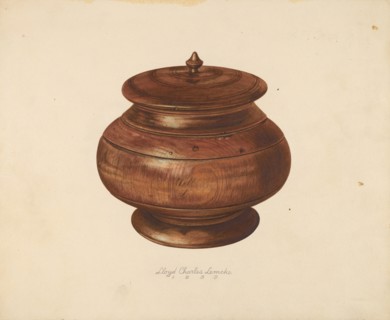 Spice Box, 1939. Creator: Lloyd Charles Lemcke.