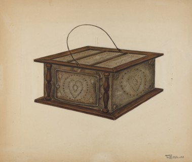 Foot Warmer, 1940. Creator: Marie Lutrell.