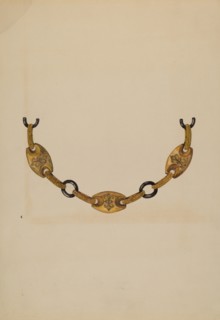 Necklace, c. 1938. Creator: Katherine Hastings.