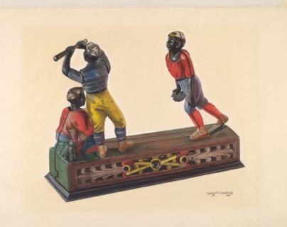 Toy Bank, c. 1938. Creator: Chris Makrenos.