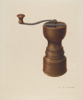 Coffee Grinder, c. 1939. Creator: DJ Grant.
