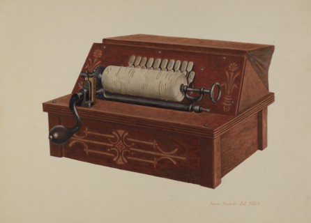 Melodeon, c. 1939. Creator: Regina Henderer.