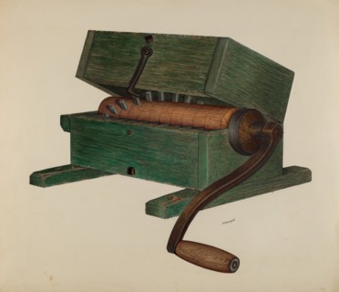 Meat Chopper, c. 1940. Creator: Raymond Manupelli.