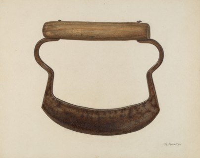 Chopping Knife, c. 1941. Creator: Nicholas Amantea.