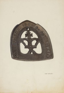 Trivet, c. 1942. Creator: Violet Hartenstein.