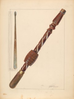Hand Tool, 1935/1942. Creator: Thomas Holloway.