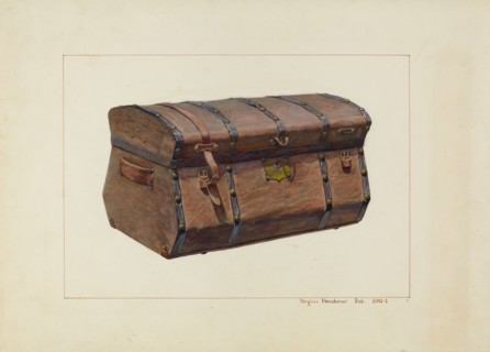 Trunk, c. 1938. Creator: Regina Henderer.