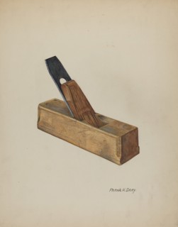 Carpenter's Small Plane, c. 1937. Creator: Frank Gray.