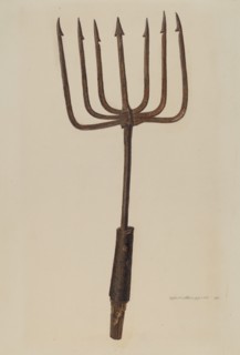 Fishing Spear, 1938. Creator: Albert Geuppert.