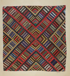 Bedspread, 1935/1942. Creator: Esther Hansen.