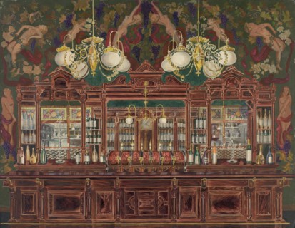 Bar, 1935/1942. Creator: Perkins Harnly.