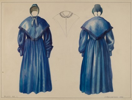 Dress, 1938. Creator: J. Howard Iams.