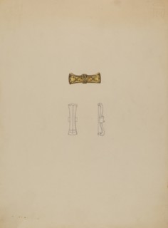 Brooch, c. 1936. Creator: Marie Mitchell.