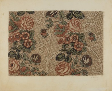 Glazed Chintz, c. 1937. Creator: Edith Miller.