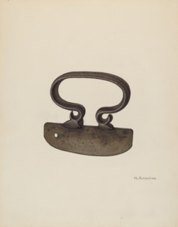 Chopping Knife, c. 1940. Creator: Nicholas Amantea.
