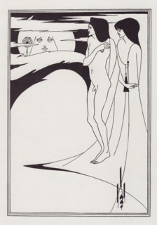 The Woman in the Moon, 1893. Creator: Aubrey Beardsley.