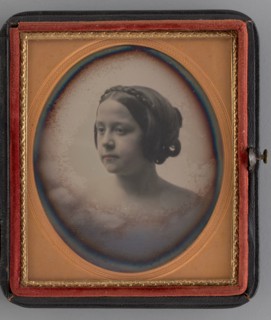 Untitled (Portrait of Girl), 1860. Creators: Albert Sands Southworth, Josiah Johnson Hawes.
