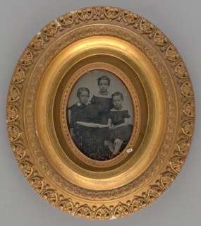 Untitled (Portrait of Three Children), 1852. Creators: Albert Sands Southworth, Josiah Johnson Hawes.