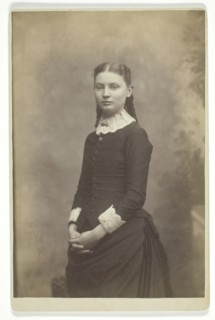 Untitled (Young Girl), 1876/99. Creator: Alexander Hesler.