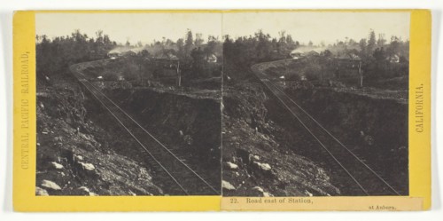 Road East of Station, at Auburn, 1864/69. Creator: Alfred A. Hart.