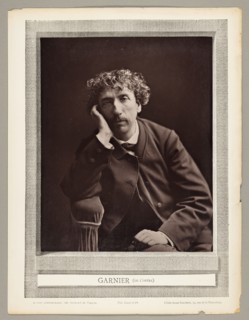 Charles Garnier (French architect, 1825-1898), 1876/84. Creator: Antoine-Samuel Adam-Salomon.