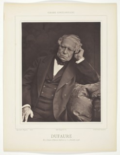 Dufaure, 1876/84. Creator: Antoine-Samuel Adam-Salomon.