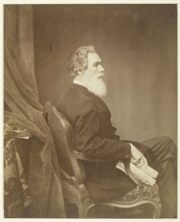 Untitled (Man in Chair, Profile), 1855/1869. Creator: Antoine-Samuel Adam-Salomon.