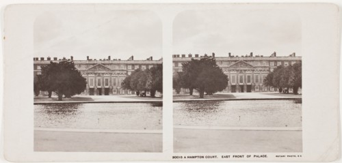 Hampton Court, East Front of Palace, 1860s. Creator: Unknown.