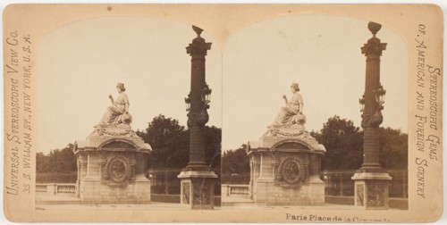 Place de la Concorde, Paris, 1860s. Creator: Unknown.