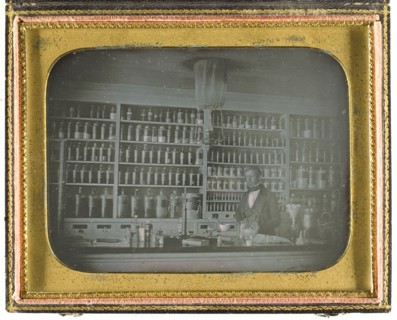 S. P. Peck Apothecary, c. 1850. Creator: Unknown.