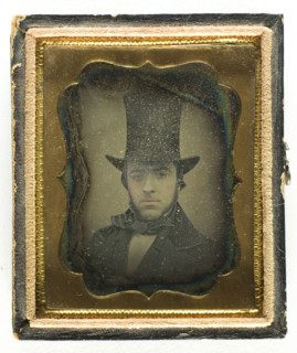 Untitled (Man in Top Hat), 1845/65. Creator: Unknown.