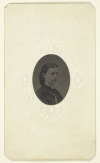 Untitled (Portrait of a Girl), 1840-1900. Creator: Unknown.
