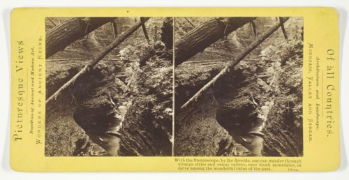 Mountain, Valley and Stream [waterfall], 1875/99.  Creator: Unknown.