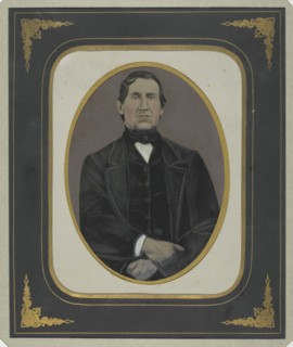 Untitled (Portrait of a Man), c. 1850. Creator: Unknown.