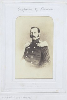 Emperor of Russia, 1860-69. Creator: Unknown.