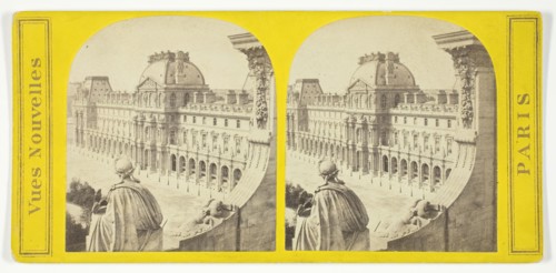 Paris, Nouveau Louvre, c. 1874. Creator: Unknown.