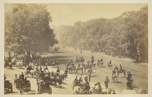 Rotten Row, 1850-1900. Creator: Unknown.