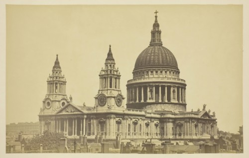 St. Paul's Cathedral, 1850-1900. Creator: Unknown.