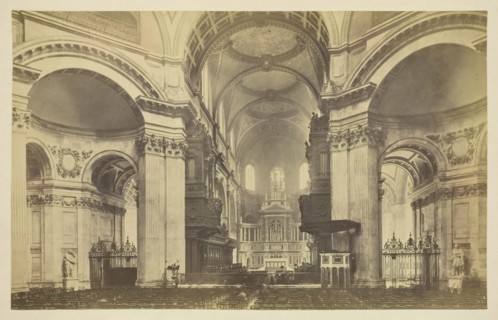 St. Paul's Cathedral, 1850-1900. Creator: Unknown.