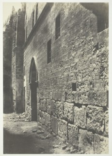 Jérusalem, Auberge d'Allemagne, 1854. Creator: Auguste Salzmann.