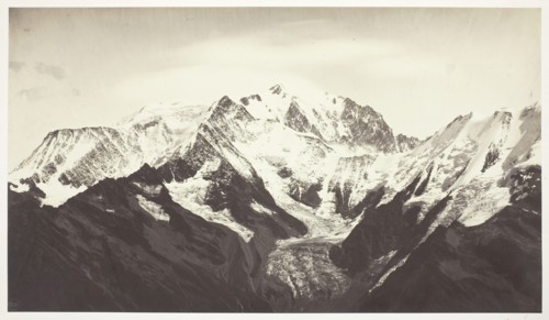 Savoie 46, Mont-Blanc, Vu de Mont-Joli, 1855/67. Creator: Auguste-Rosalie Bisson.