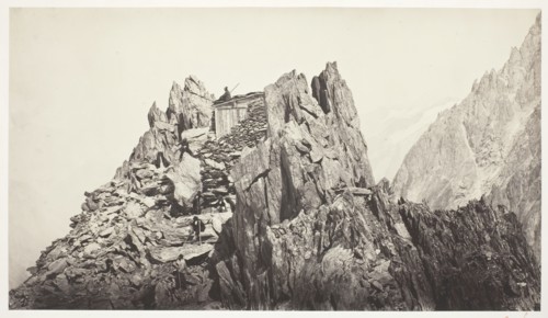 Savoie 49, Cabane des Grands-Mulets, c. 1861. Creator: Auguste-Rosalie Bisson.