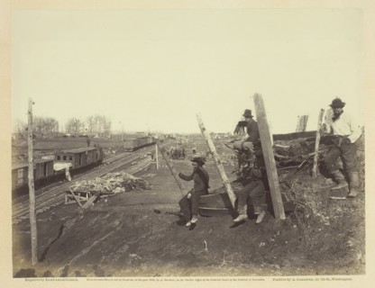 Manassas Junction, March 1862. Creators: Barnard & Gibson, George N. Barnard, James F. Gibson.
