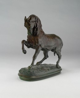 Cheval Turk, 1850/1900. Creator: Antoine-Louis Barye.