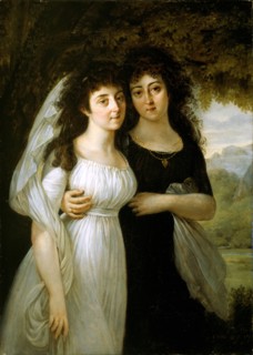 Portrait of the Maistre Sisters, 1796. Creator: Antoine-Jean Gros.