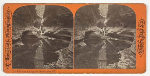 Elfin Gorge and Fairy Pool, Watkins Glen, N.Y., 1863/1903. Creator: Charles Bierstadt.